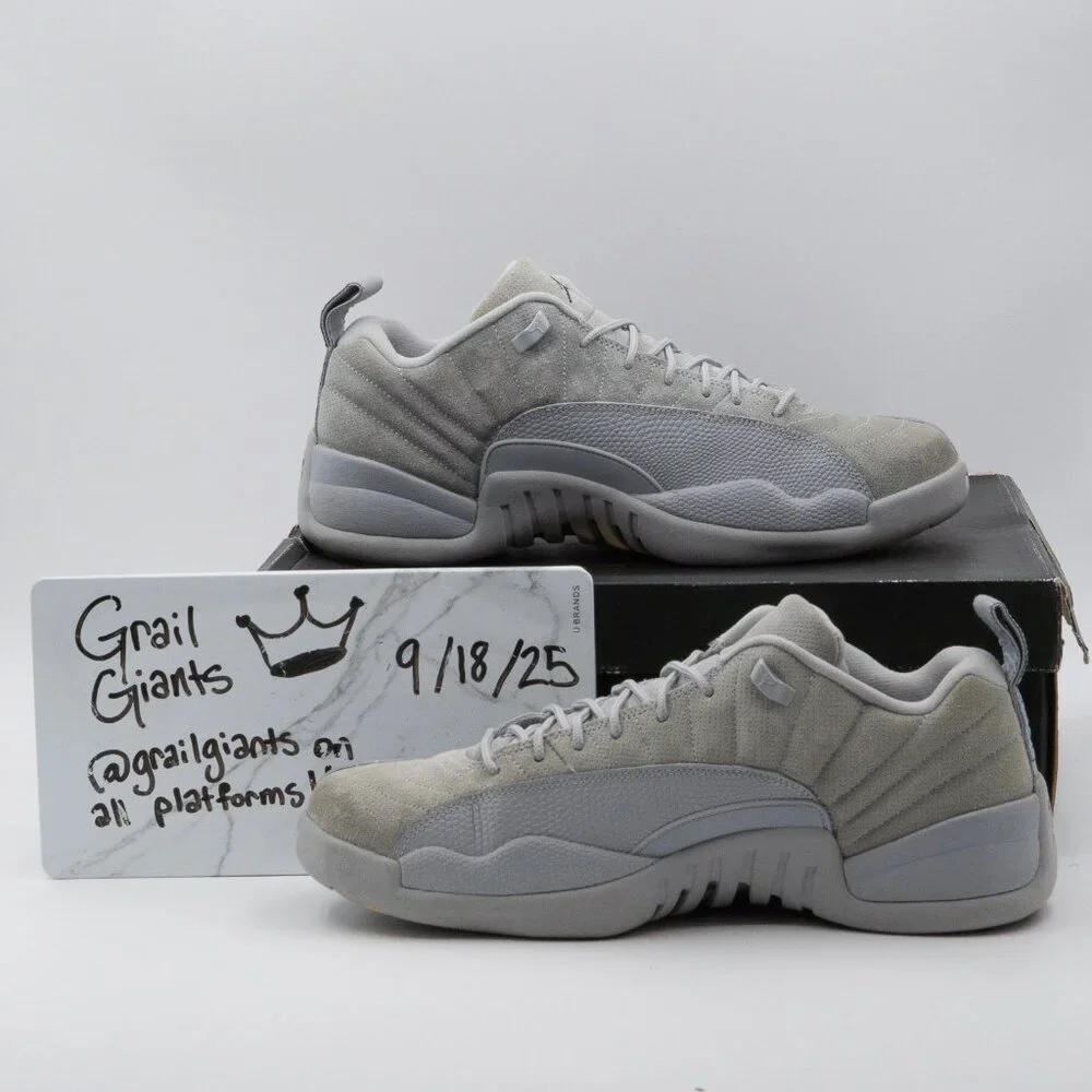 🔹 Air Jordan 12 Retro Low “Wolf Grey” — 13M (VNDS · 308317-002)